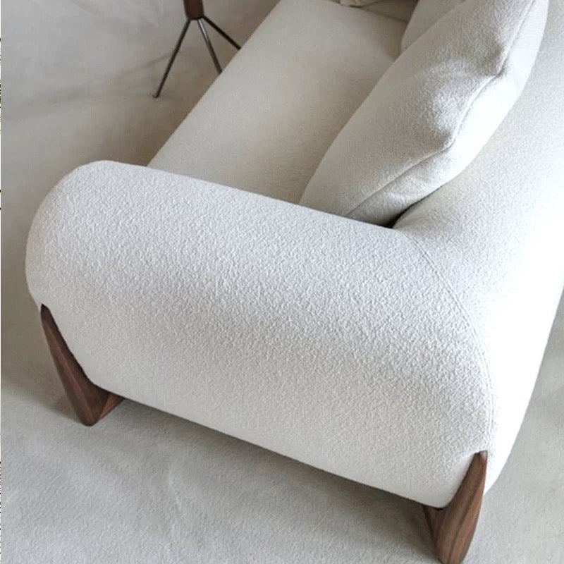 Nordic Style Wabi-Sabi Fabric Sofa