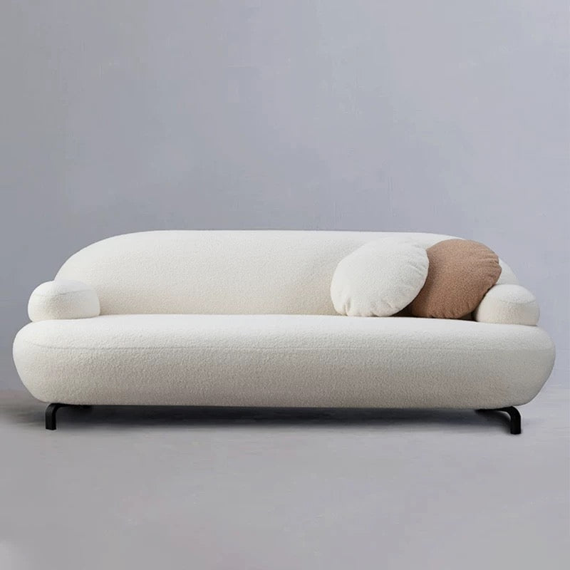 Elegante Velvet Lamb Sofa